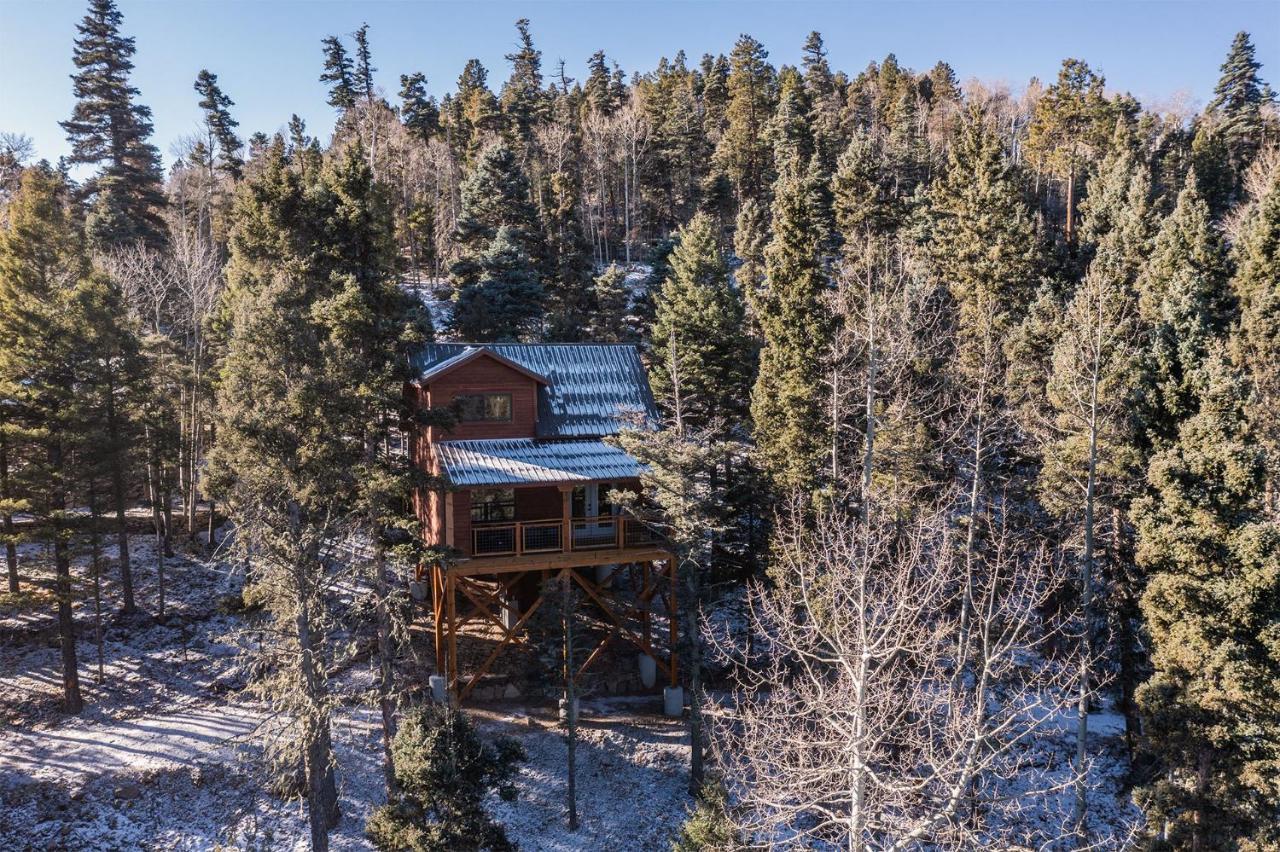 Ridgewalk Treehouse Bed & Breakfast Angel Fire Eksteriør bilde
