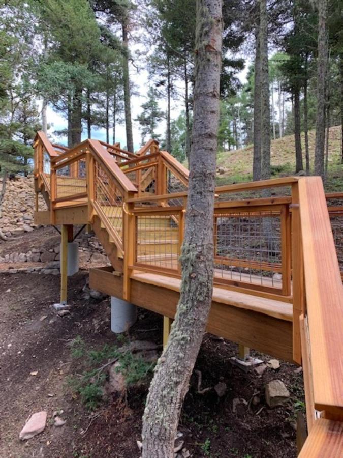 Ridgewalk Treehouse Bed & Breakfast Angel Fire Eksteriør bilde
